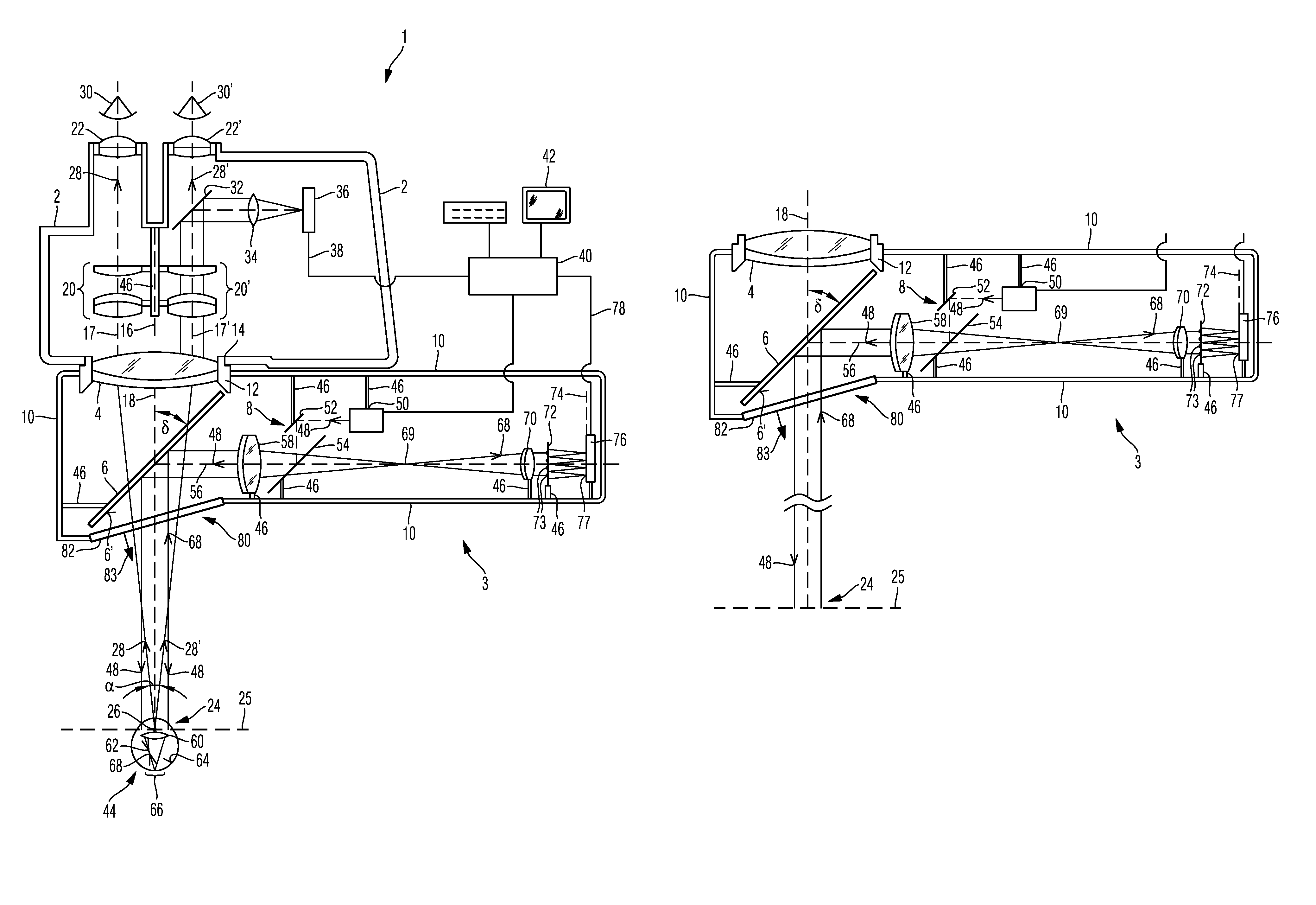 System for wavefront analysis and optical system having a microscope and a system for wavefront analysis