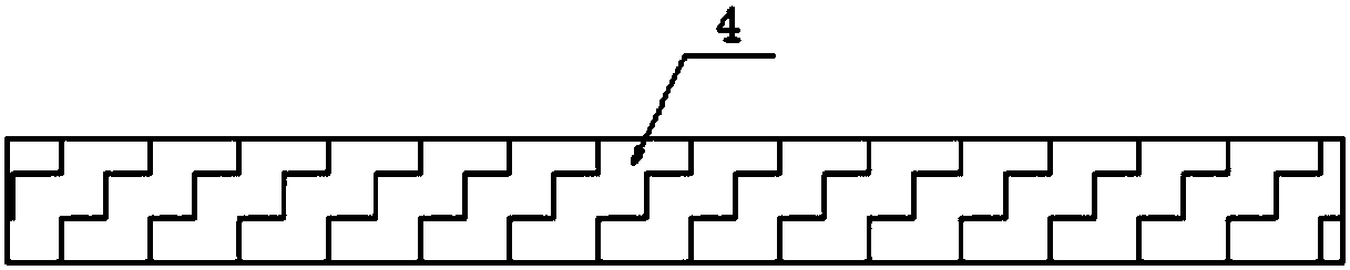 Bag type spiral-wound combined bubble-free aeration device