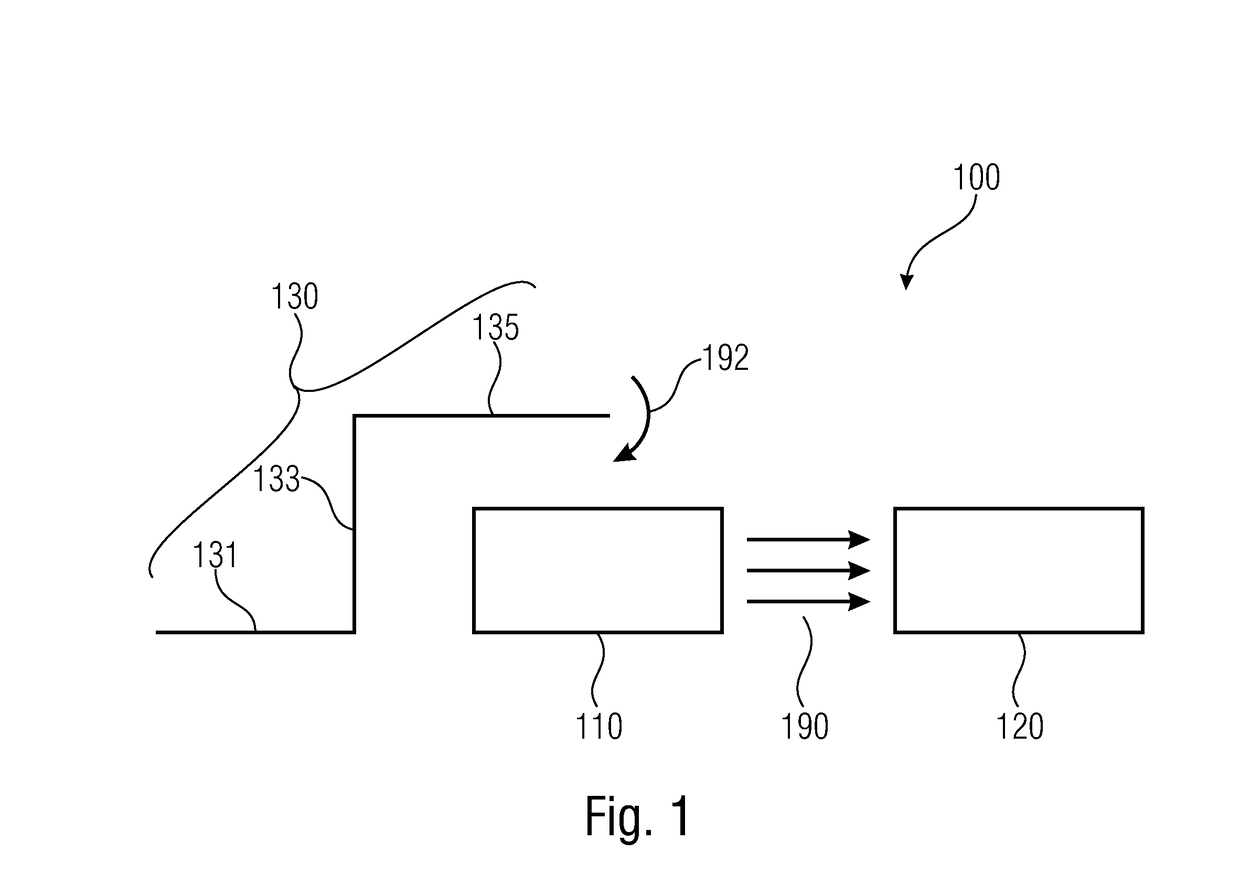 Electromechanical component, electromechanical component arrangement, method of detecting a potential difference by using an electromechanical component, and method for performing a functional test on the electromechanical component