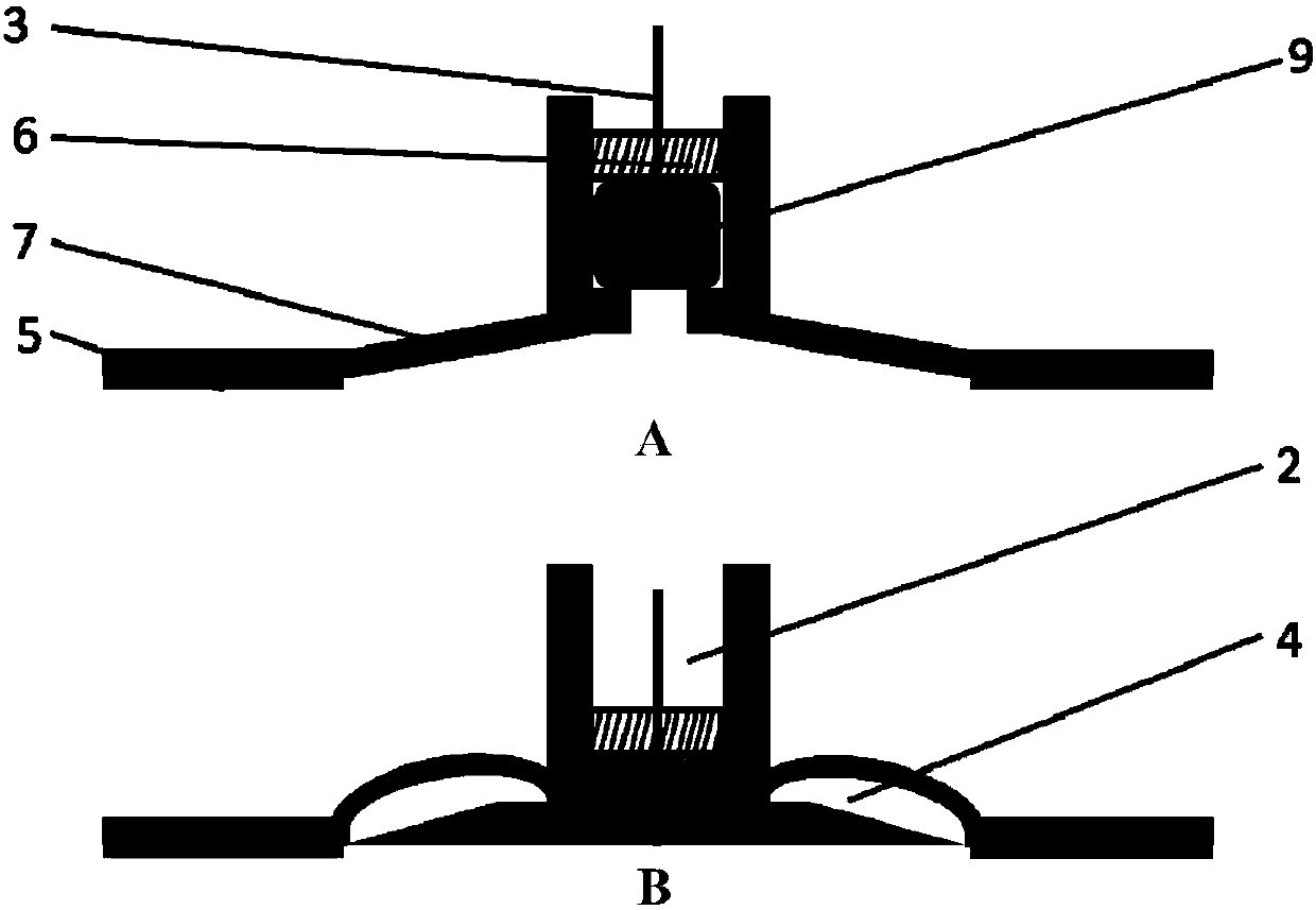 Liquid-metal electrocardio-electrode slice