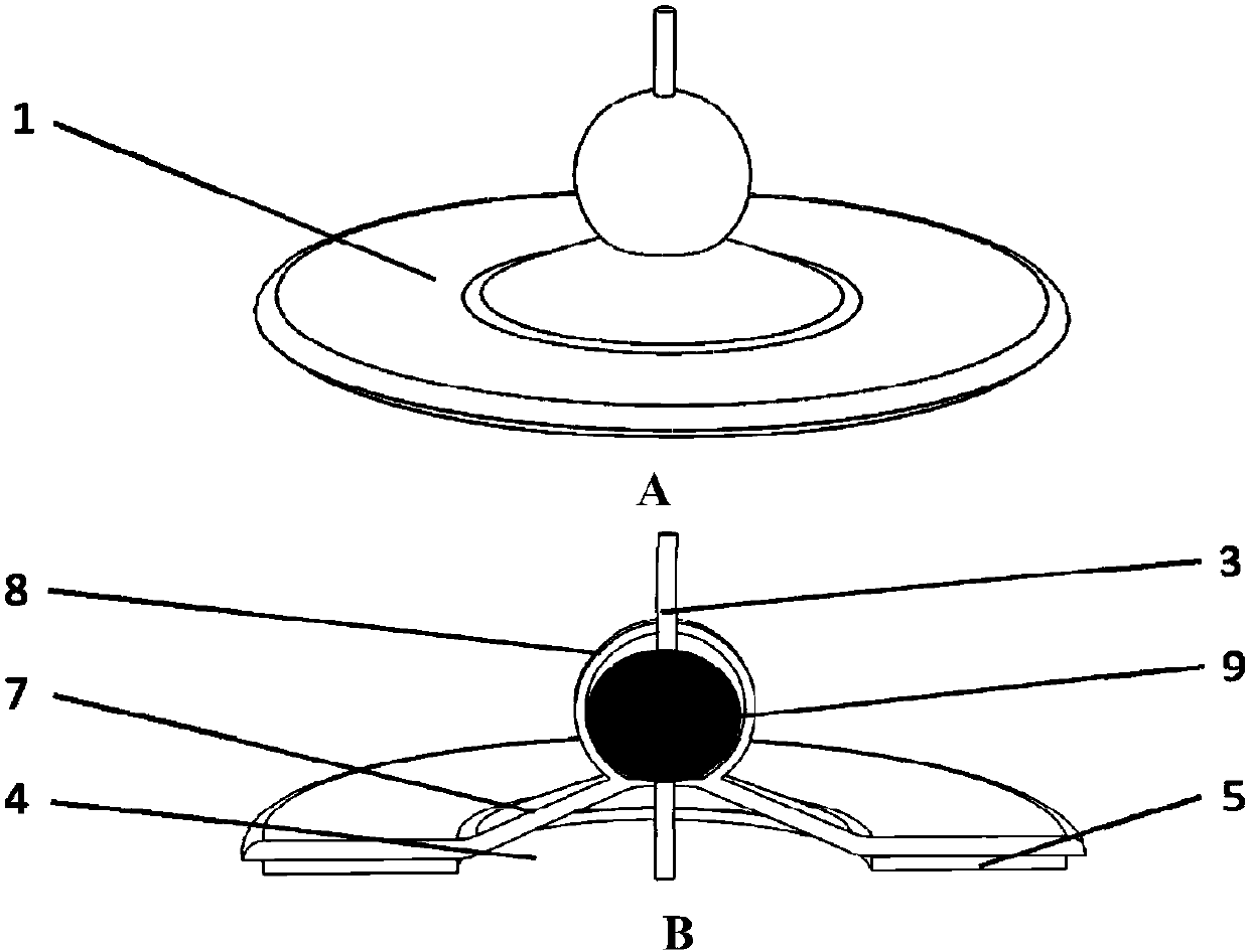 Liquid-metal electrocardio-electrode slice