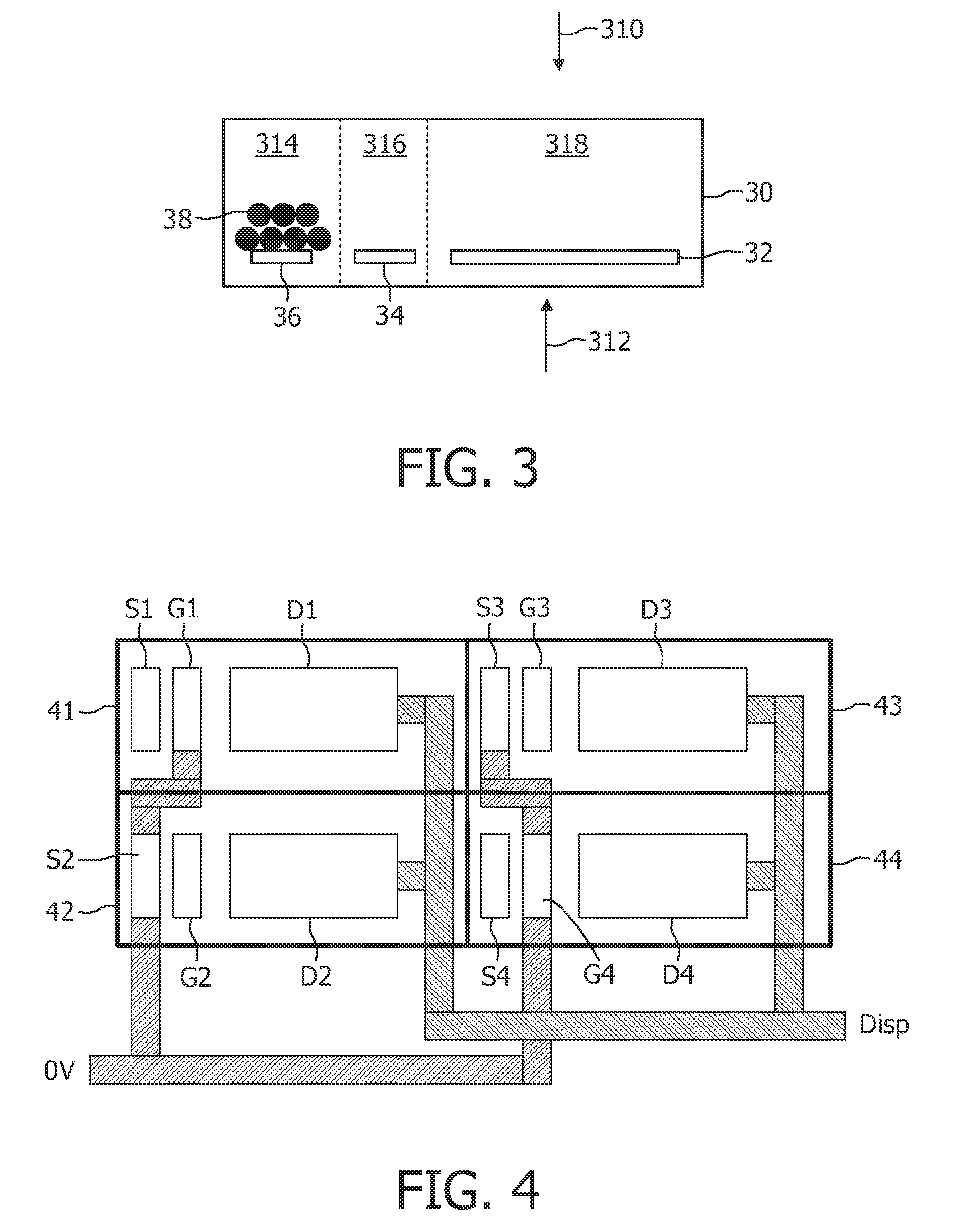 Moving particle display device