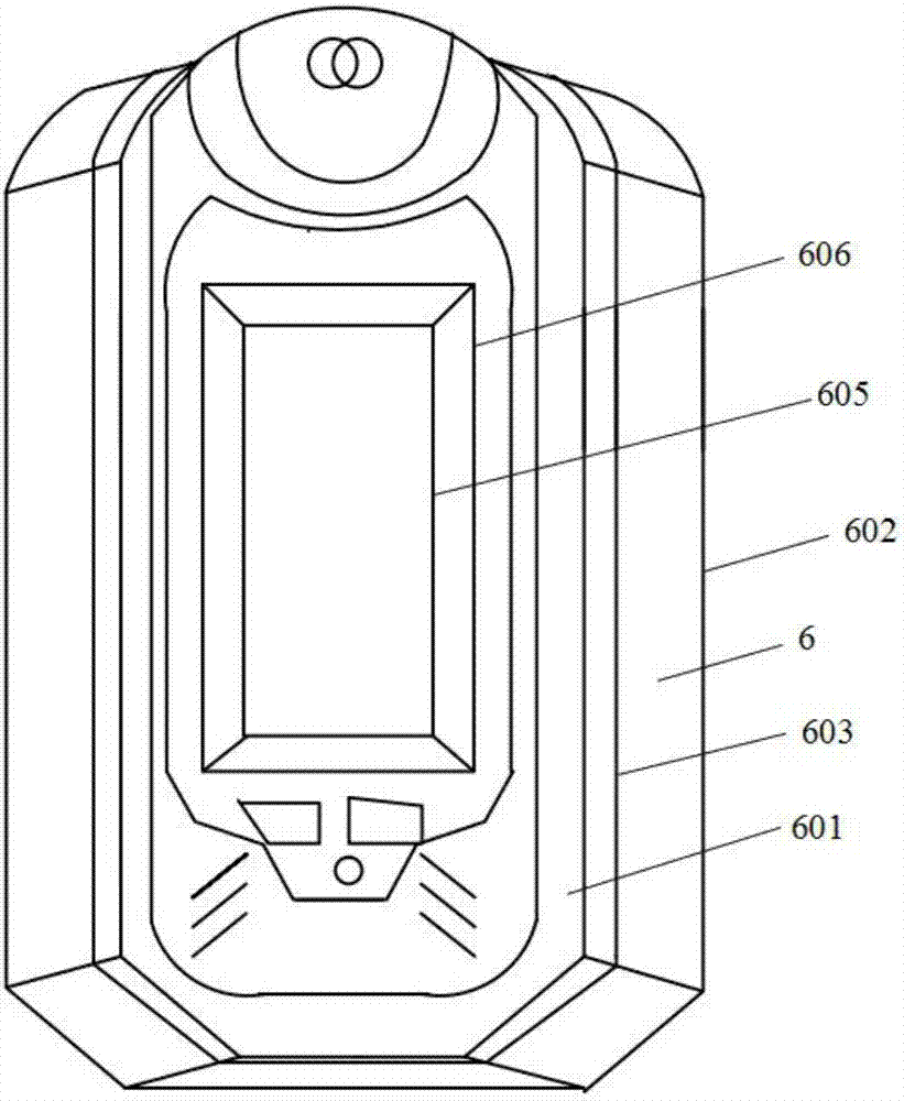 Multi-positioning-mode receiving device of handheld GNSS receiver