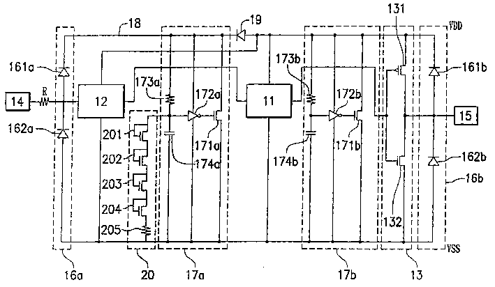 Static protection circuit