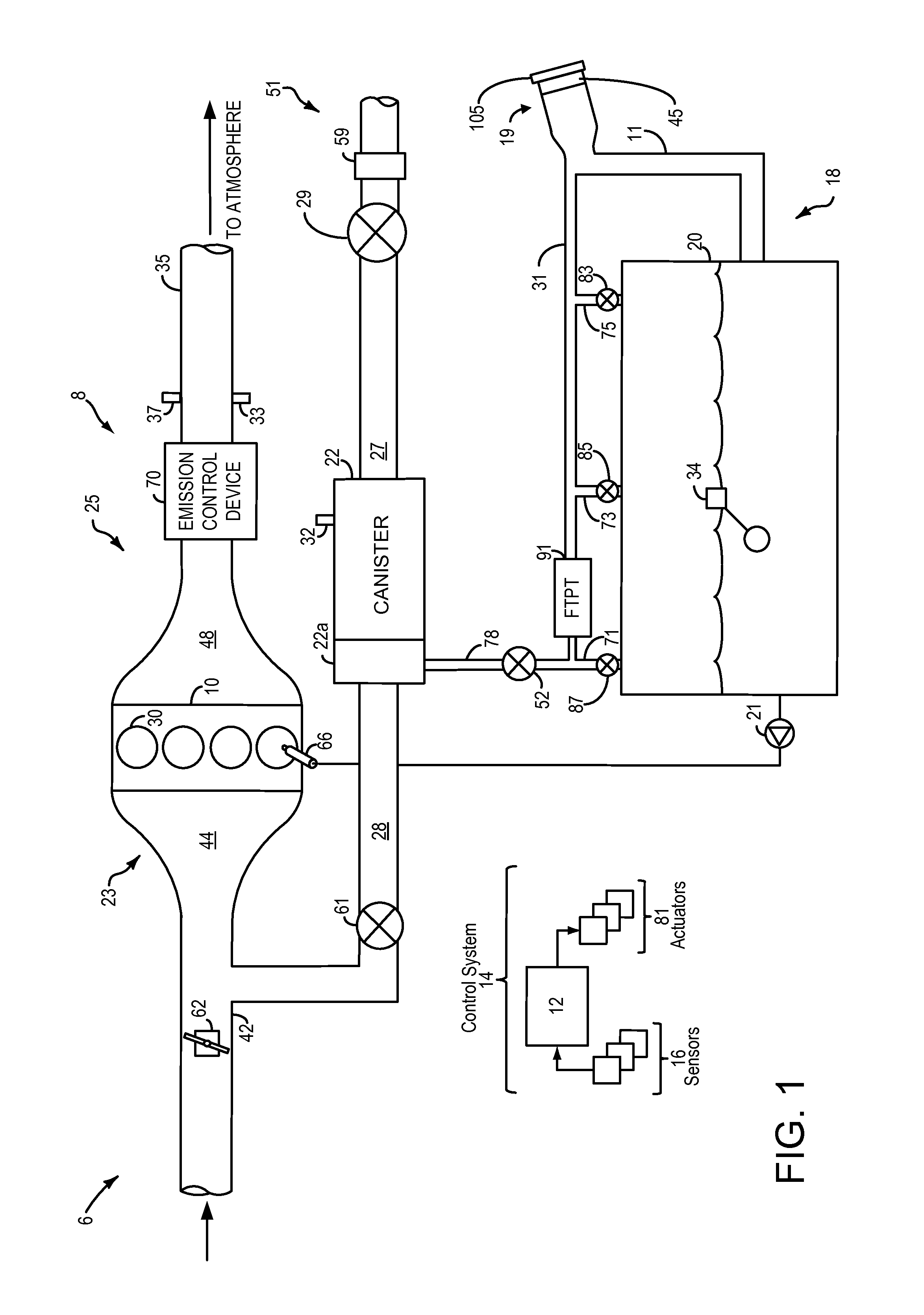 Latchable valve and method for operation of the latchable valve