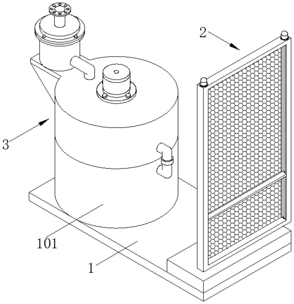 Water electrolysis hydrogen production purification device