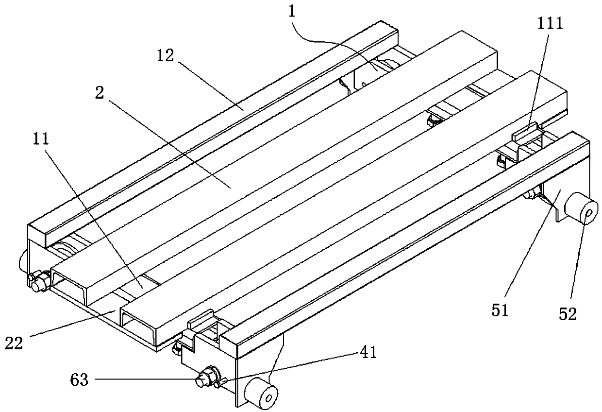 Escalator assembly mobile carrying device