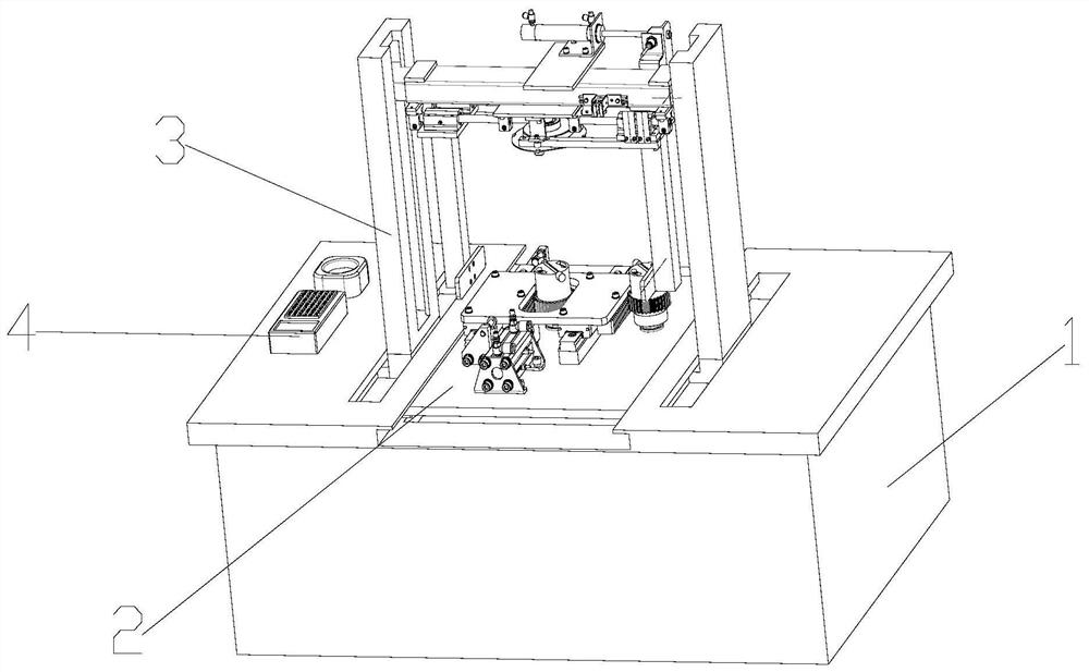 Separated intelligent automatic operation platform with alarm function and its working method