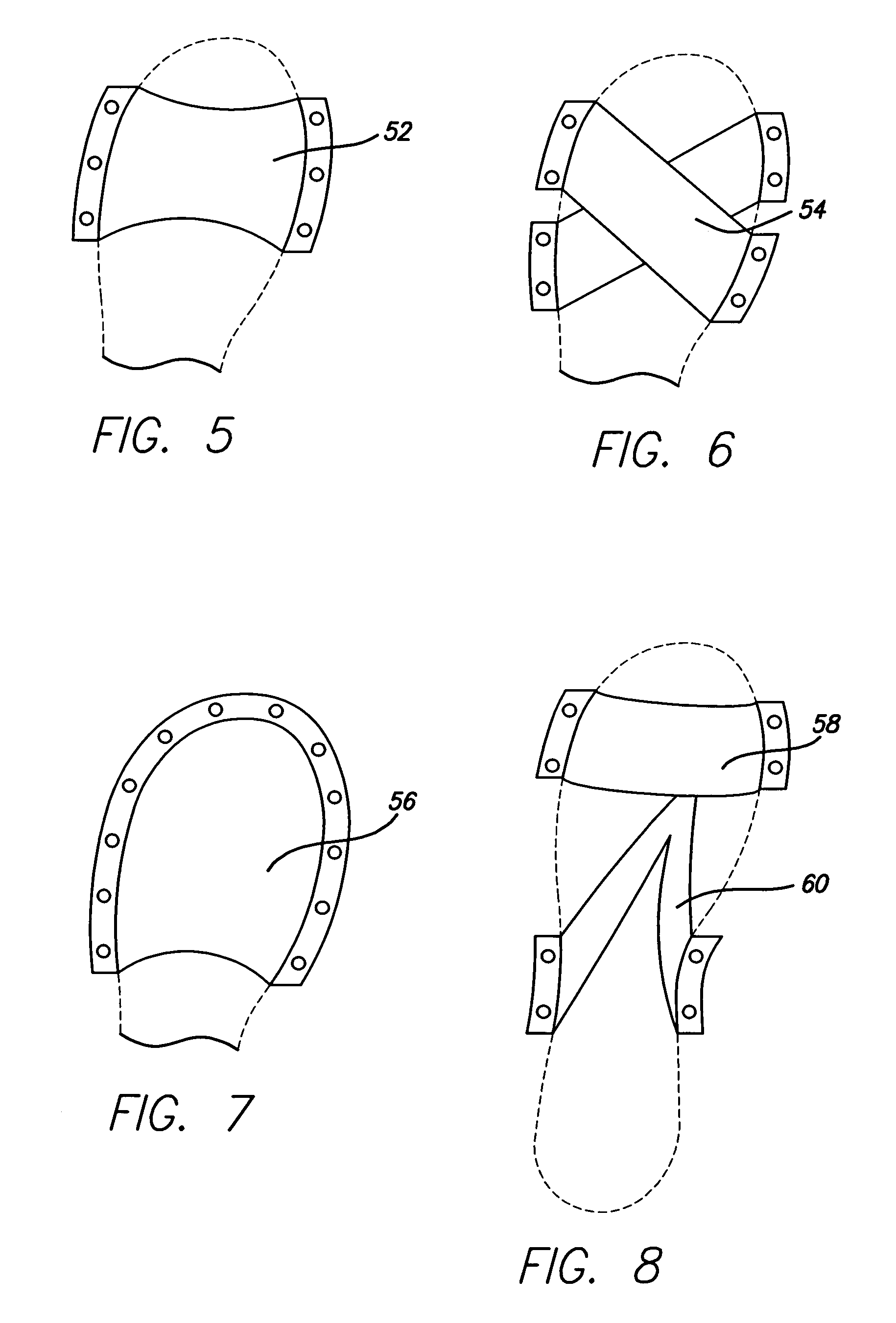 Footwear system with interchangeable portions