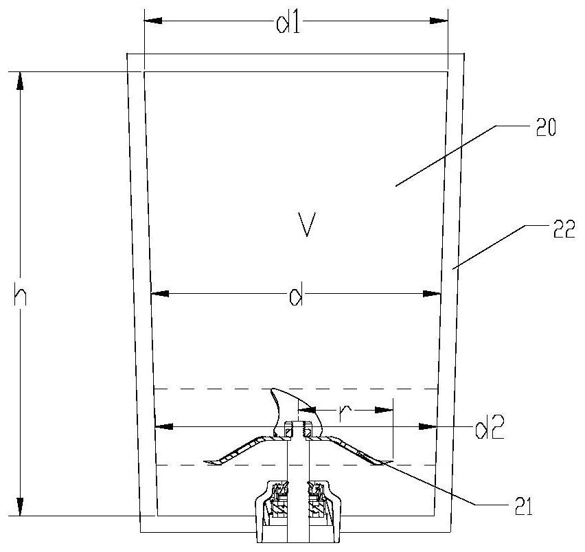 Food processor capable of improving cleaning effect