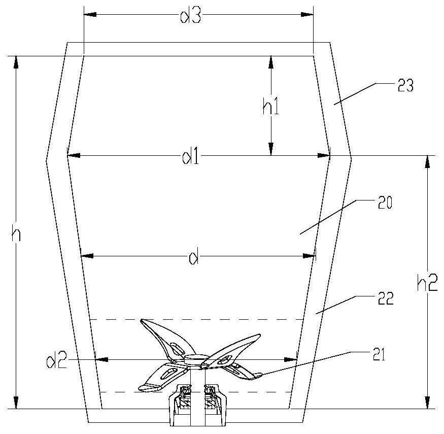 Food processor capable of improving cleaning effect