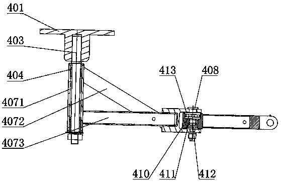 Bridge crane steel wire rope follow-up monitoring device