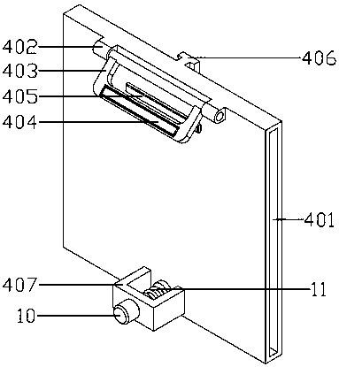 Household waste container capable of being enlarged or contracted