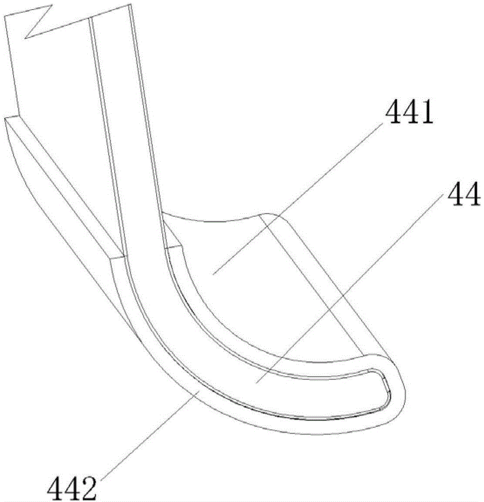 Mounting anti-rotation auxiliary tool for hydraulic power steering pipeline