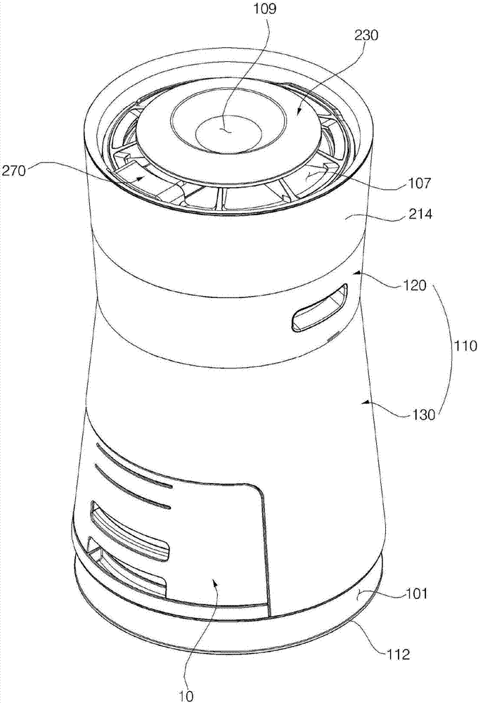 Apparatus for humidification and purification