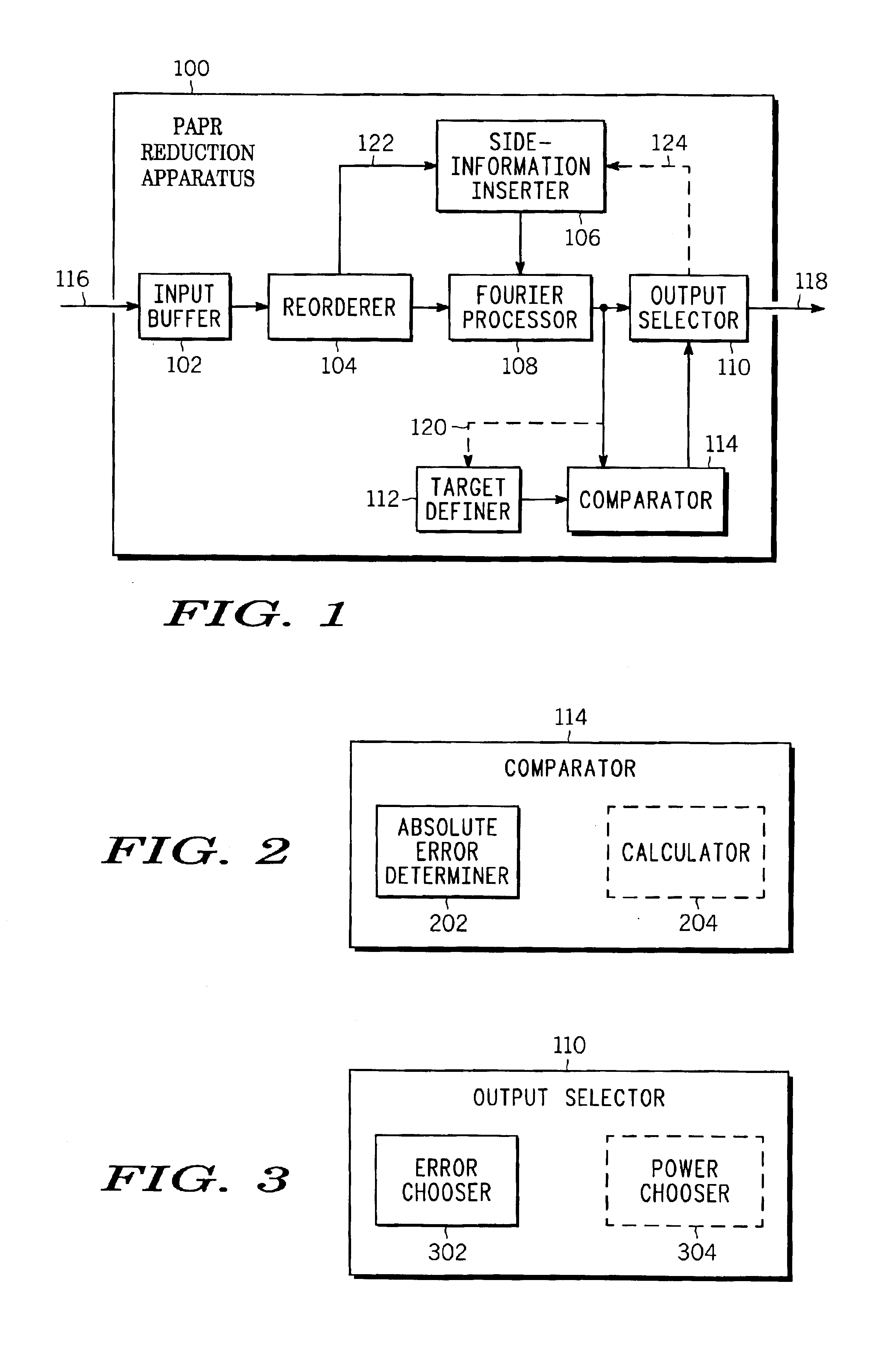 Method and apparatus for reducing a peak-to-average power ratio in an orthogonal frequency division multiplex signal
