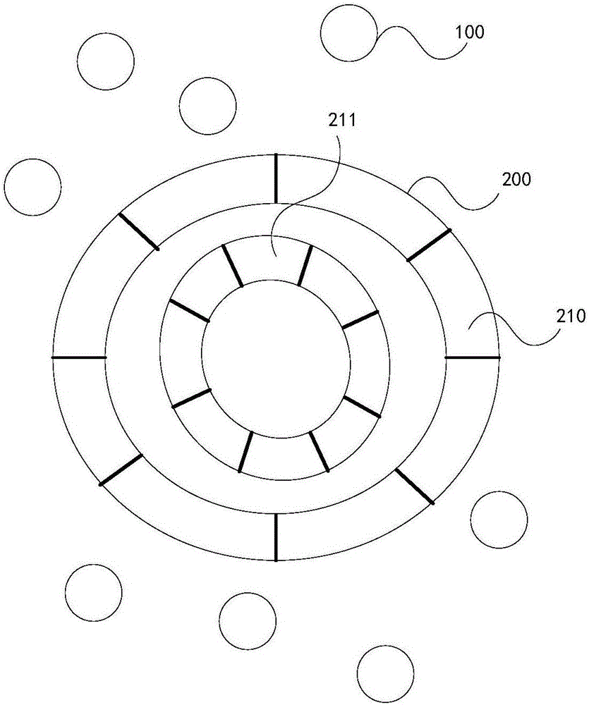 Positioning identification and positioning method thereof