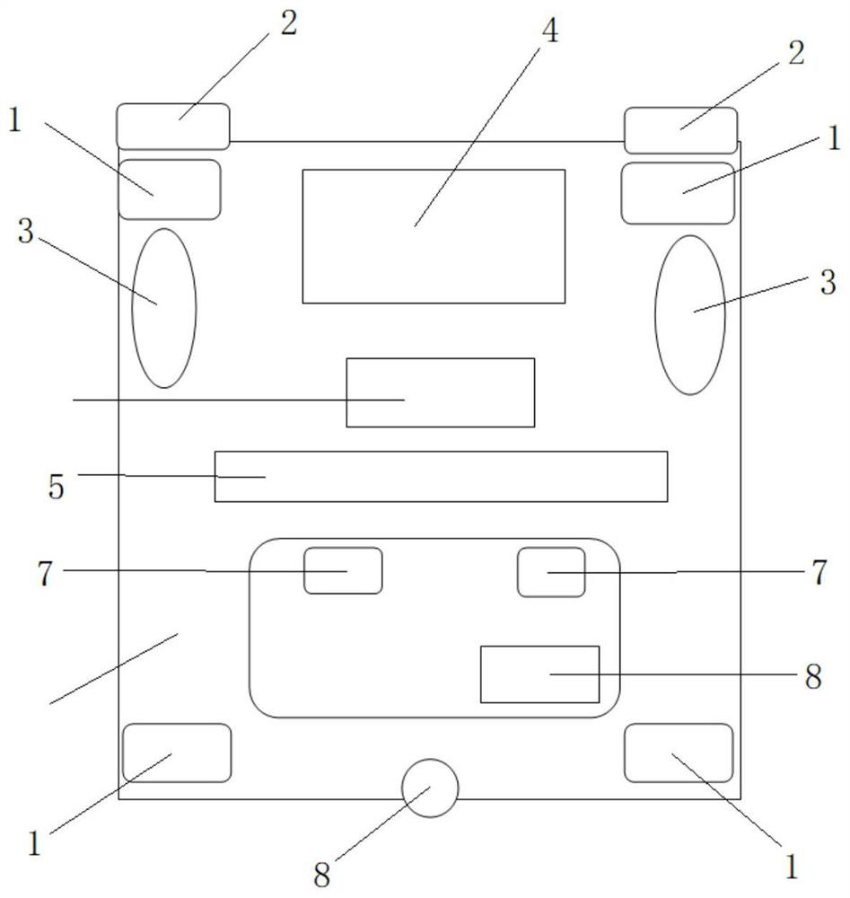 Self-walking full-automatic sterilization and acarus killing device