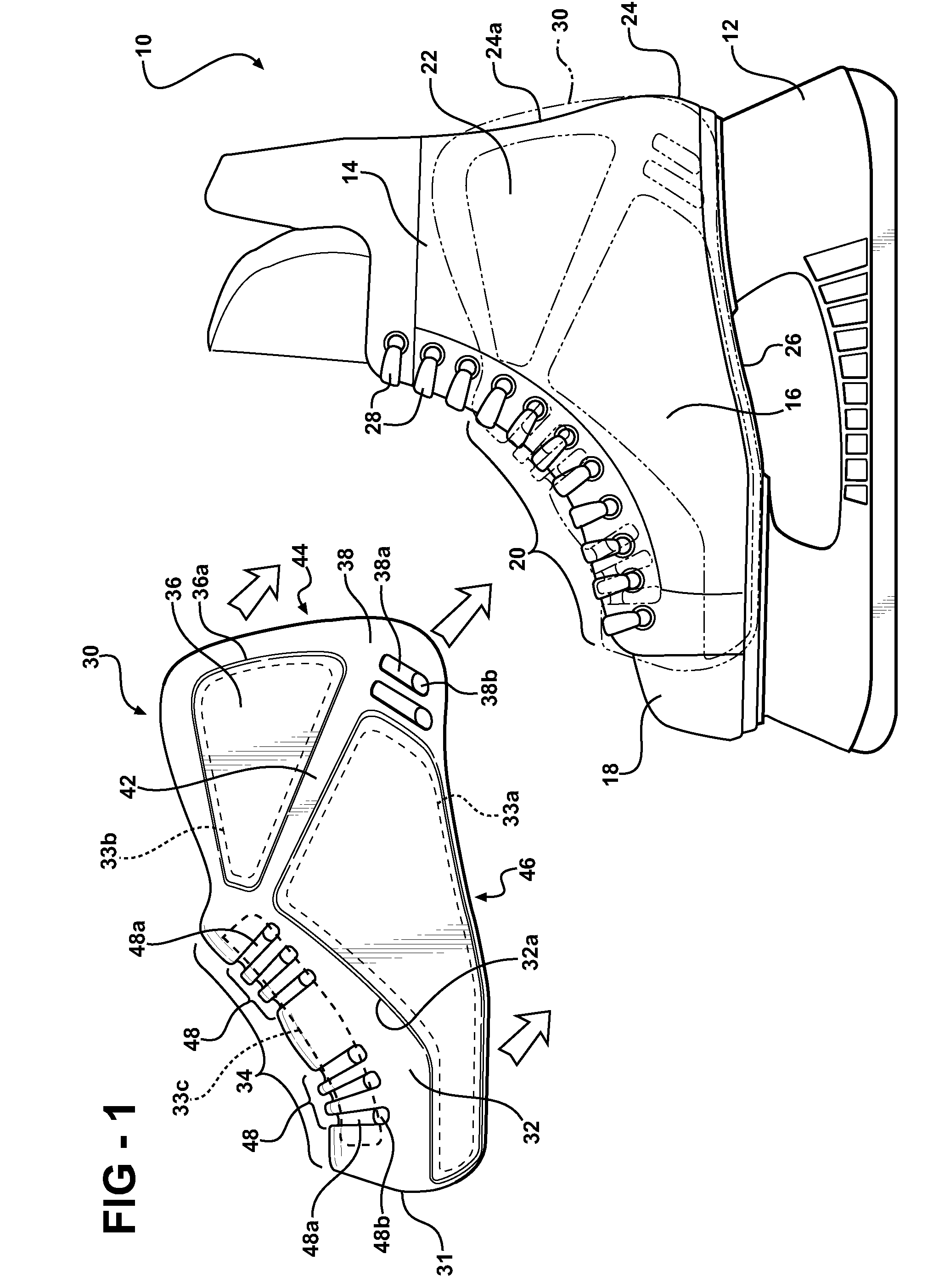 Protective cover for hockey skate boot