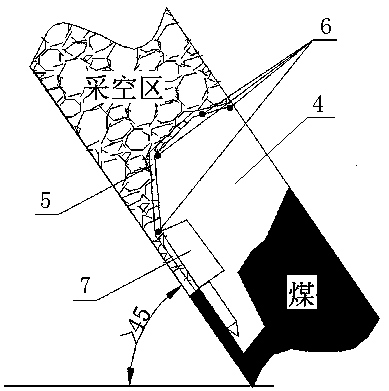 Small-scale mechanical flexible shield support coal mining method for steep seam