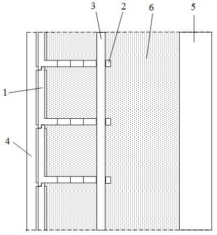 Prefabricated L-shaped concrete multilayer multi-step retaining wall