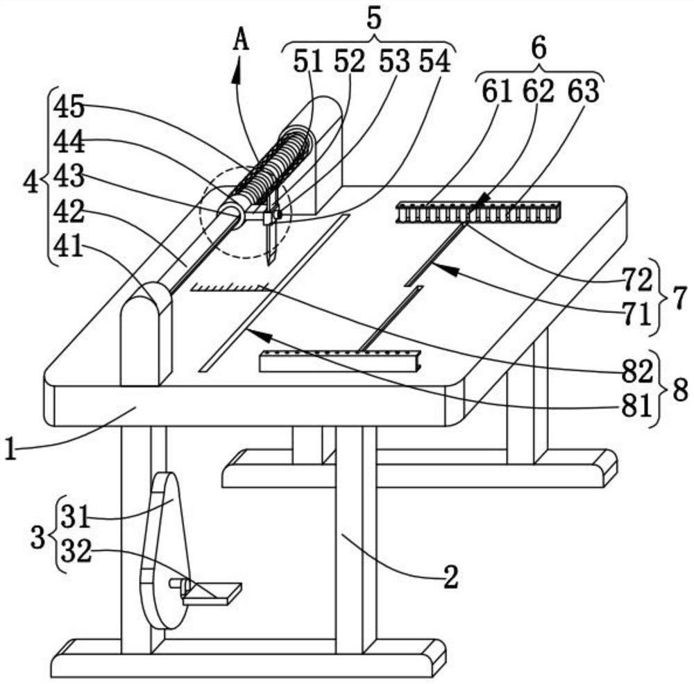 A kind of foam plastic board cutting equipment