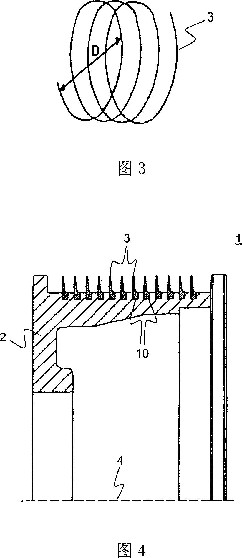 Opening device for spinning machines