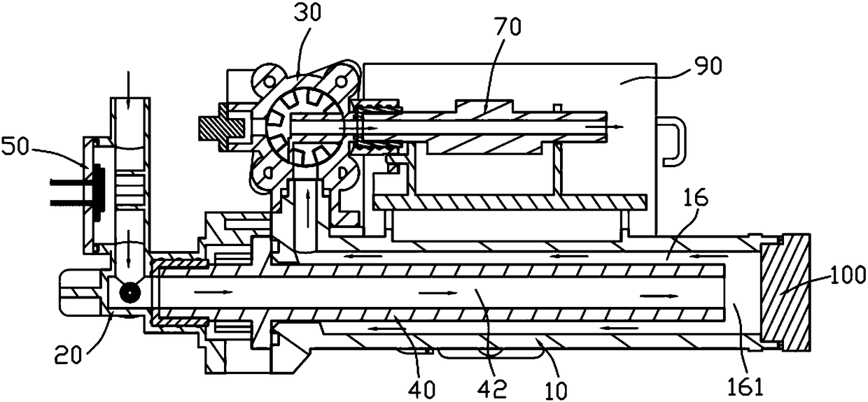 Ultraviolet sterilization heating device for pedestal pan