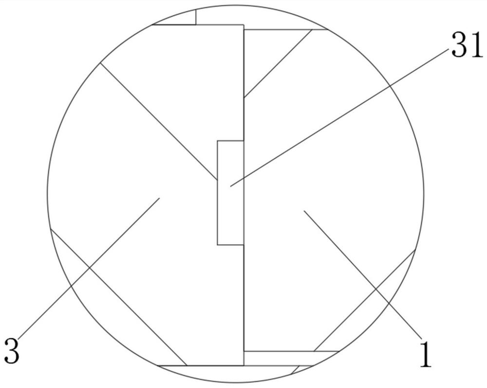 Axial fixing structure of static pressure main shaft