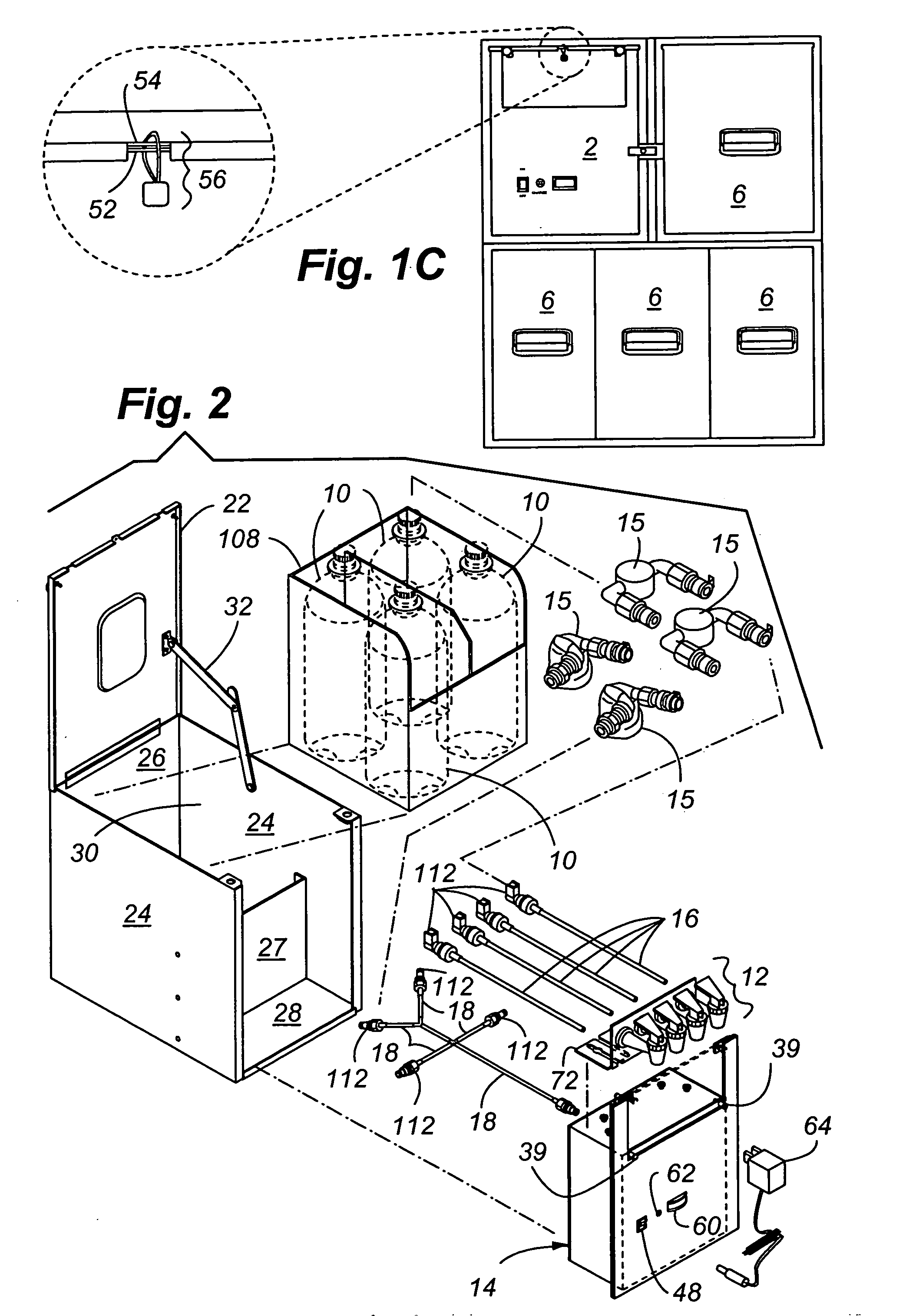 Self-contained beverage dispensing apparatus