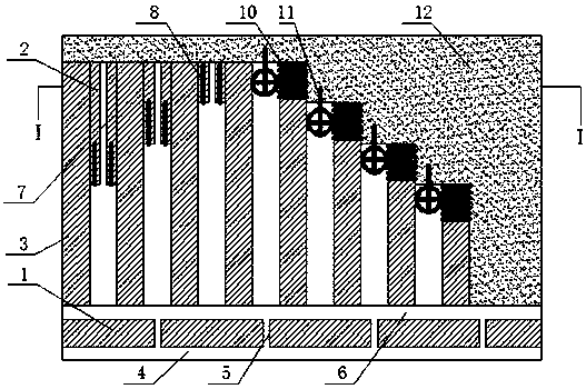 Method for exploiting gently-inclined thin-to-medium-thickness ore bodies