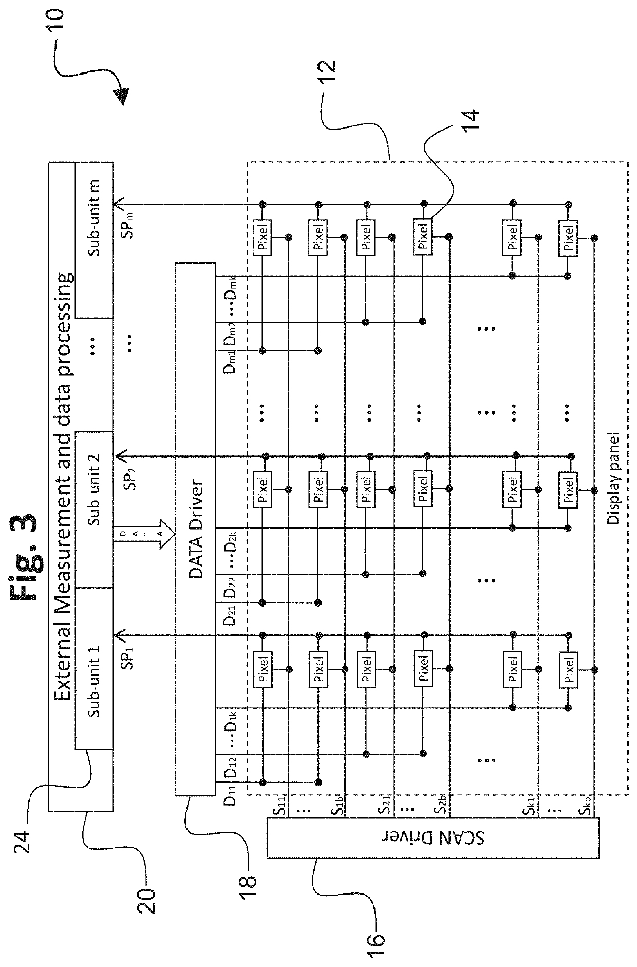 Pixel circuit using direct charging and that performs light-emitting device compensation