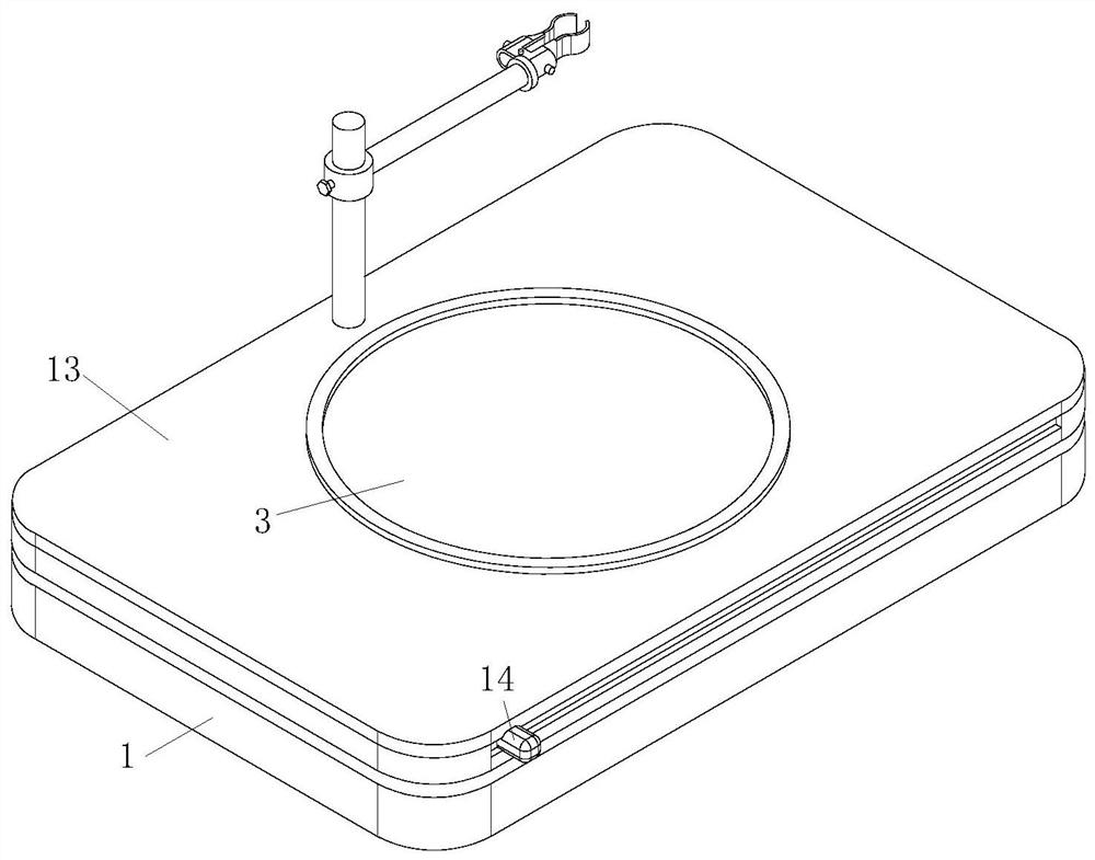 Inoculation instrument for culture and reproduction of microbial bacteria