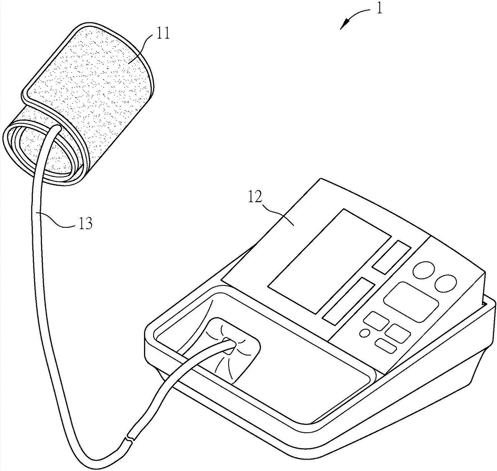 Blood pressure measurement device and method of blood pressure measurement