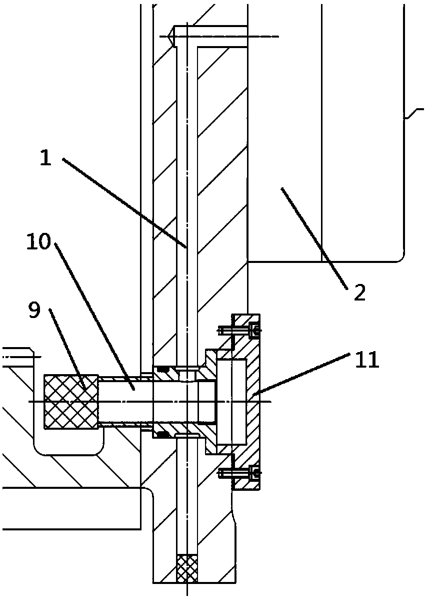 Lubrication structure of a high-speed planetary reducer