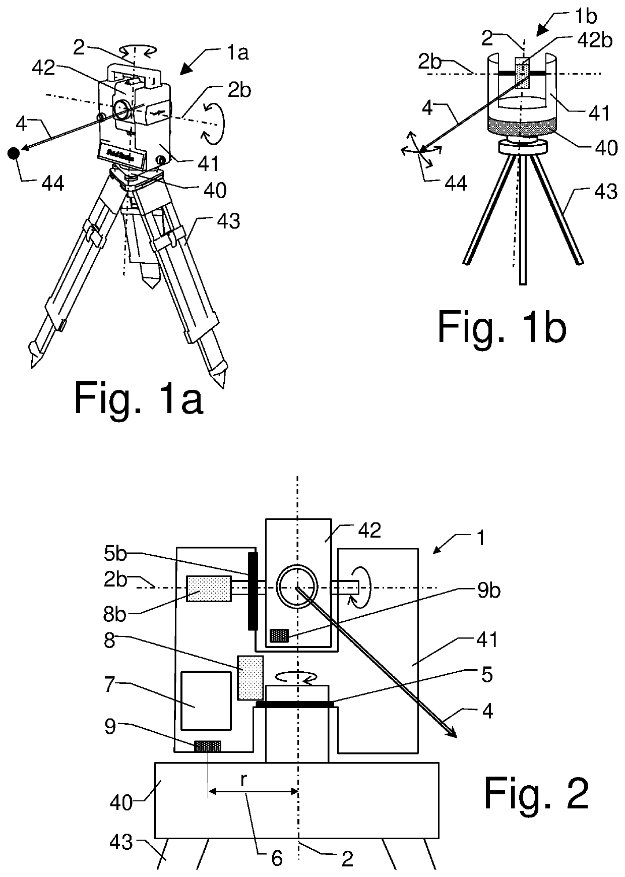 Online leveling calibration of a geodetic instrument