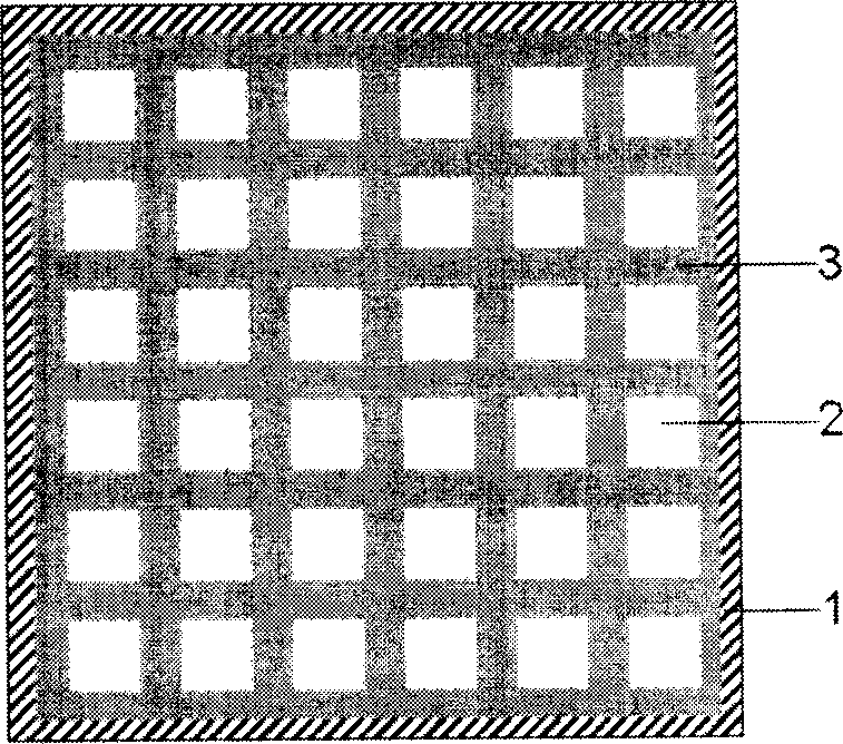 Vaporization coating template and application thereof