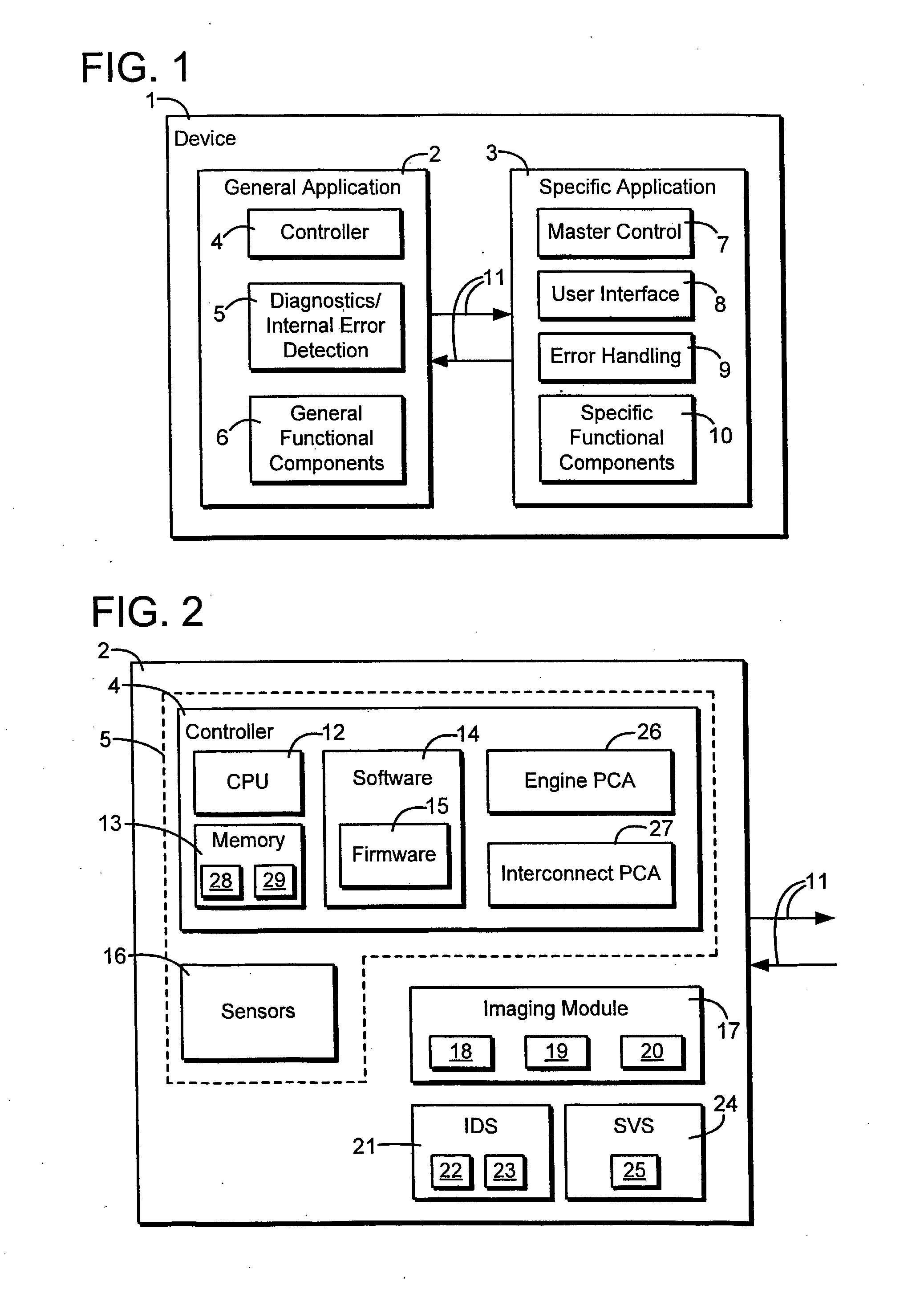 System and Method of Reporting Error Codes in an Electronically Controlled Device