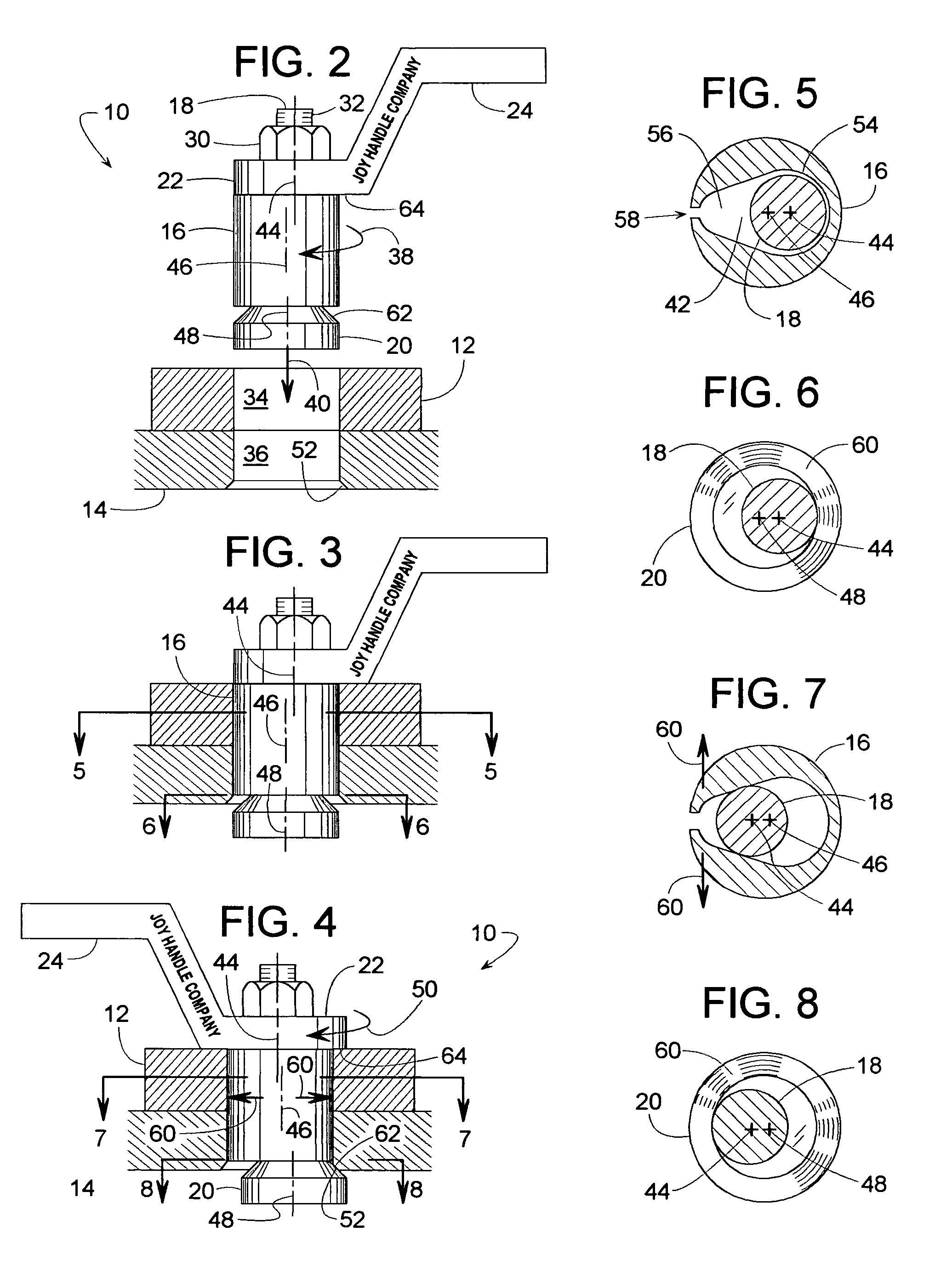 Alignment pin and fastener with bi-directional clamping