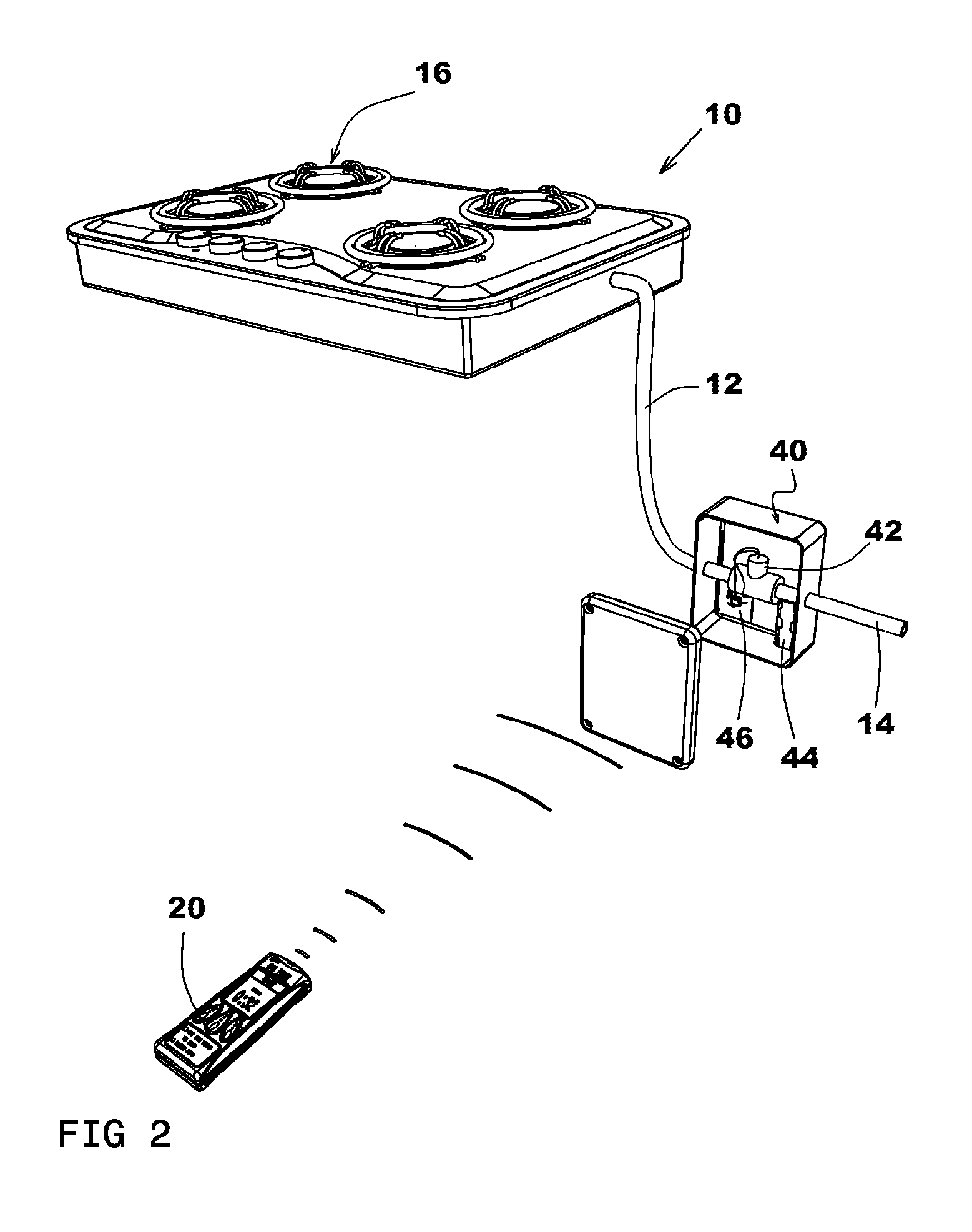 System for controlling gas supply to a gas heater