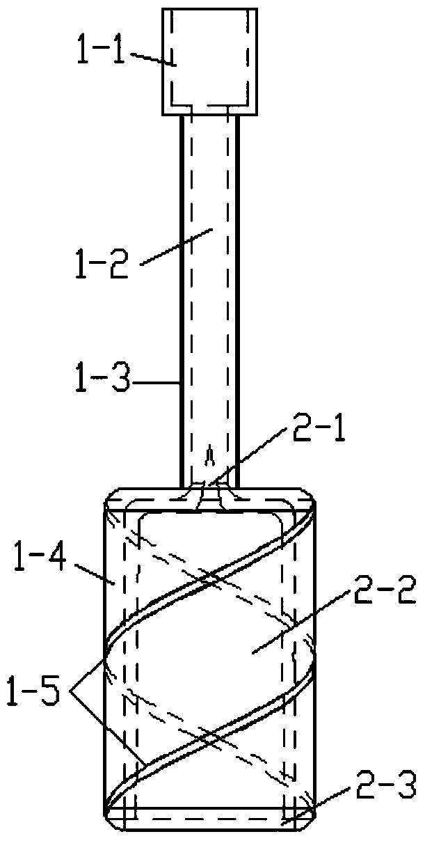 Cathode for use in numerical control electrolysis, turning and boring machining of pressure storing cavity