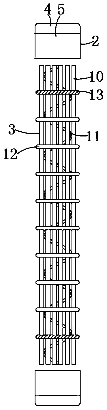 Prestressed concrete high-strength anti-corrosion pipe pile and production method thereof