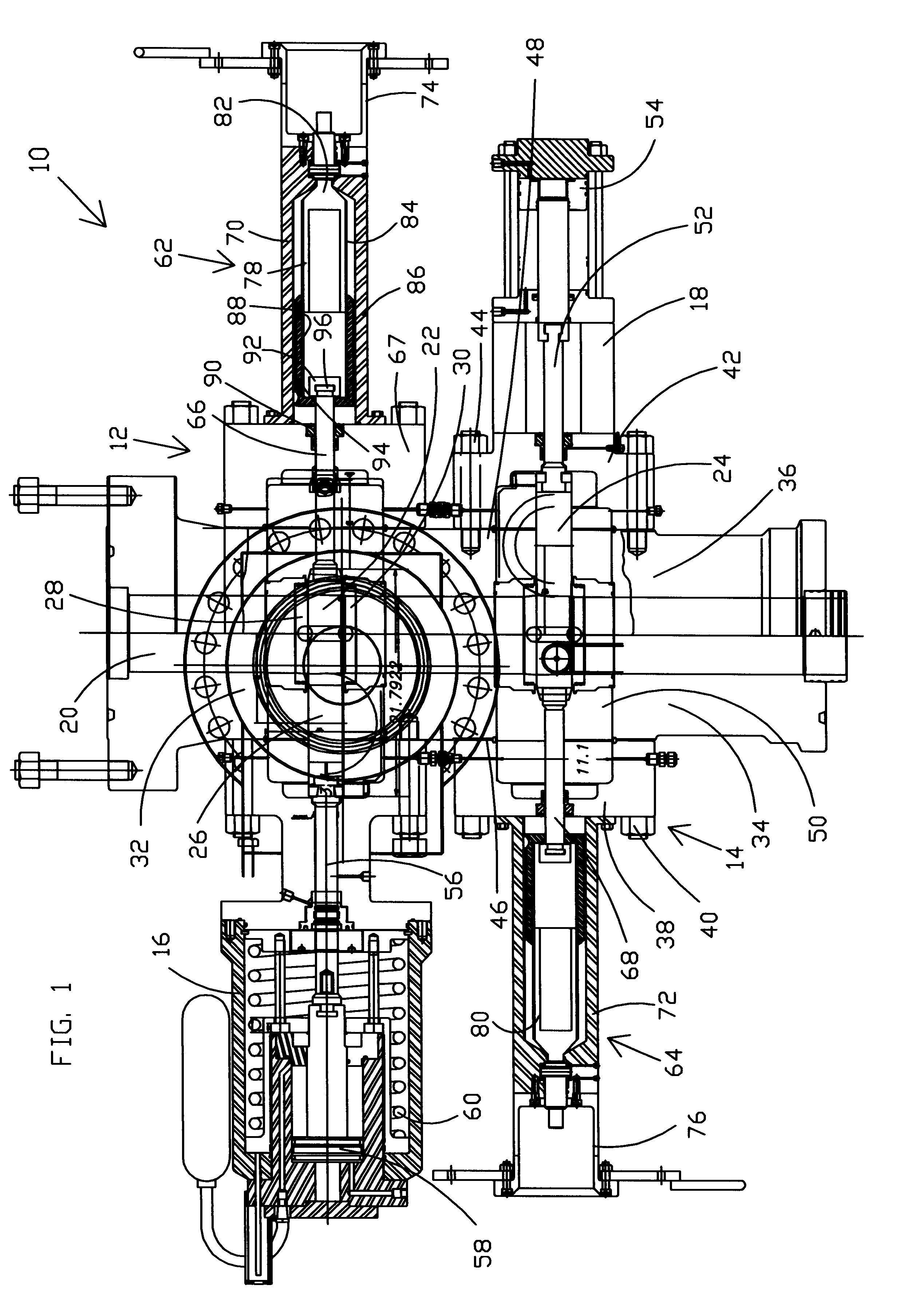 Method and apparatus for replacing BOP with gate valve