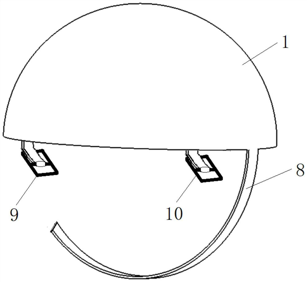 Femoral artery intervention postoperative puncture point pressing device