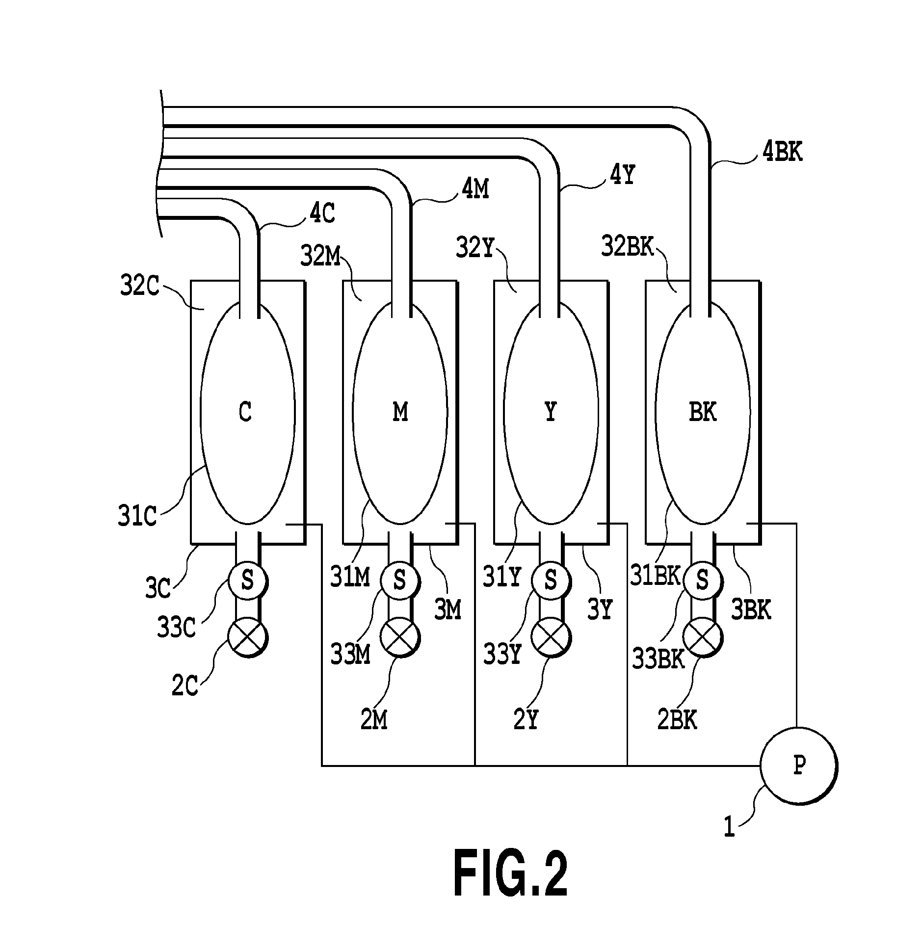 Inkjet printing device and method for replacing a print head