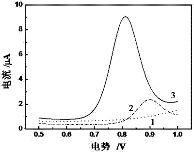 Method for preparing electropolymerized sulfosalicylic acid modified glassy carbon electrode and application of glassy carbon electrode in measurement of tryptophan