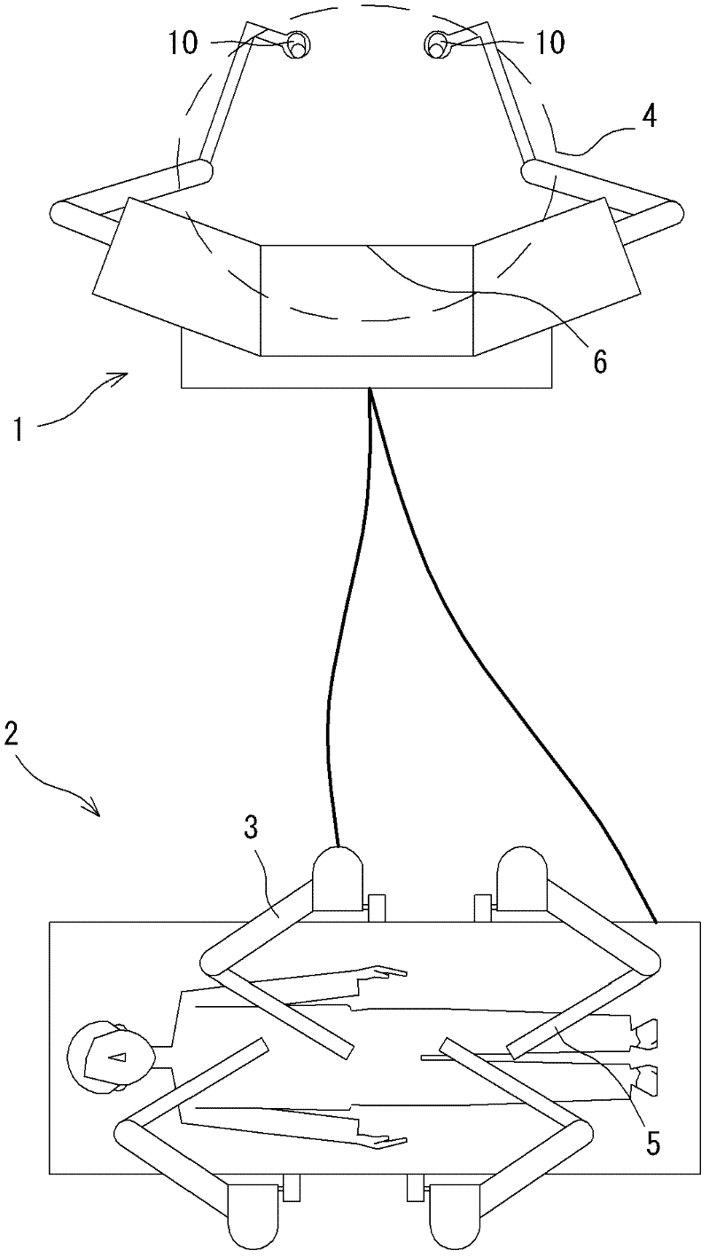 Surgical robot system using augmented reality, and method for controlling same