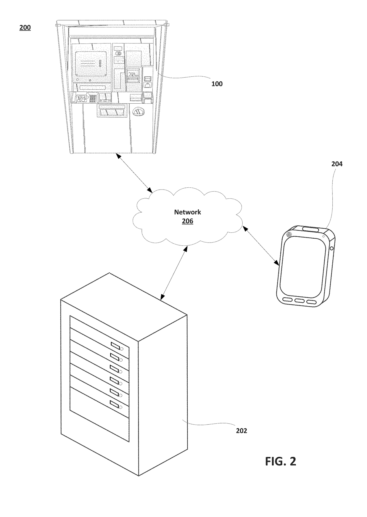 Auto-diagnostic NFC reader