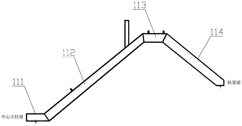 Turnover hoisting method for gantry structure of stockyard stacker-reclaimer
