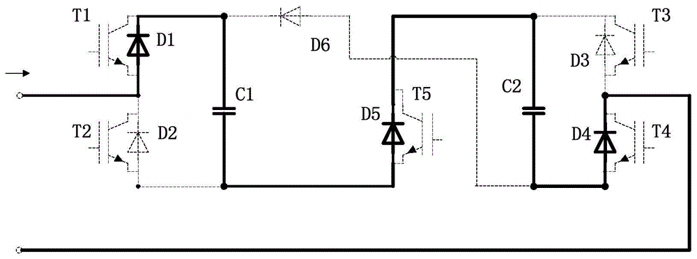 Current converter module unit, current converter, DC power transmission system and control method
